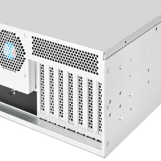 SilverStone RM400 4U Rack Server-Gehäuse Schwarz