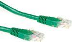 ACT Green 1.5 meter U/UTP CAT6A patch cable snagless with RJ45 connectors CAT6A U/UTP SNAGLESS GN 1.50M (IB2751)