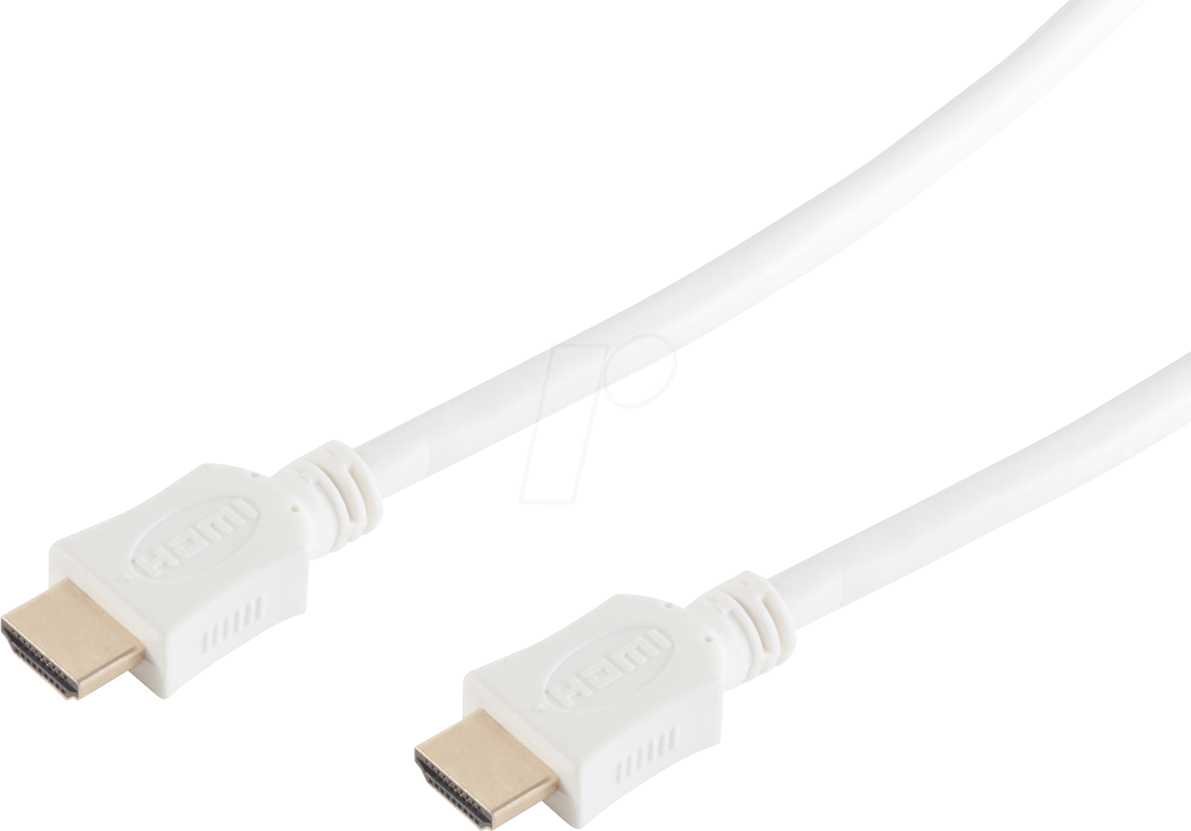 HDMI A-Stecker auf HDMI A-Stecker 1,0 m weiss (77470-W)