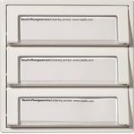 SIED VARIO Tasten-Modul TM511-03B 3fach 12670 1 braun (200012670-01) (geöffnet)