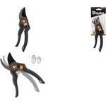 Bradas Bypass-Gartenschere V-SERIES, anthrazit/orange Klinge aus SK5-Stahl mit PTEF Schutzbeschichtung, - 1 Stück (KT-V1029)