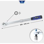 KS TOOLS Werkzeuge-Maschinen GmbH 1/2" Teleskop-Umschaltknarre (BT022992)