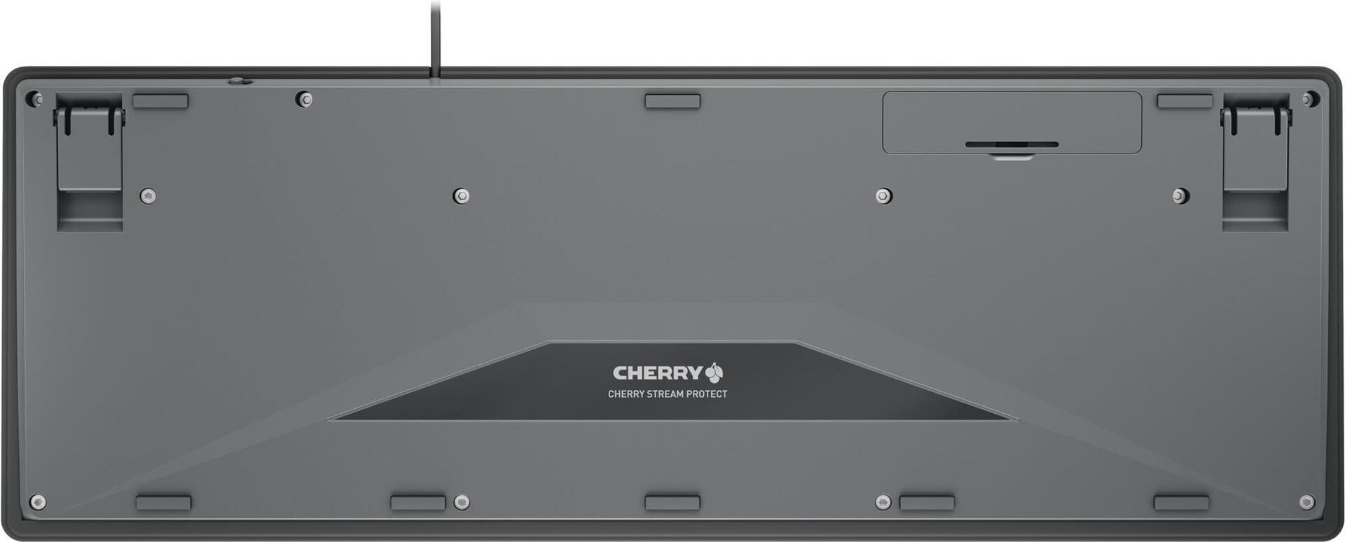 CHERRY STREAM Tastatur USB QWERTZ Deutsch Schwarz
