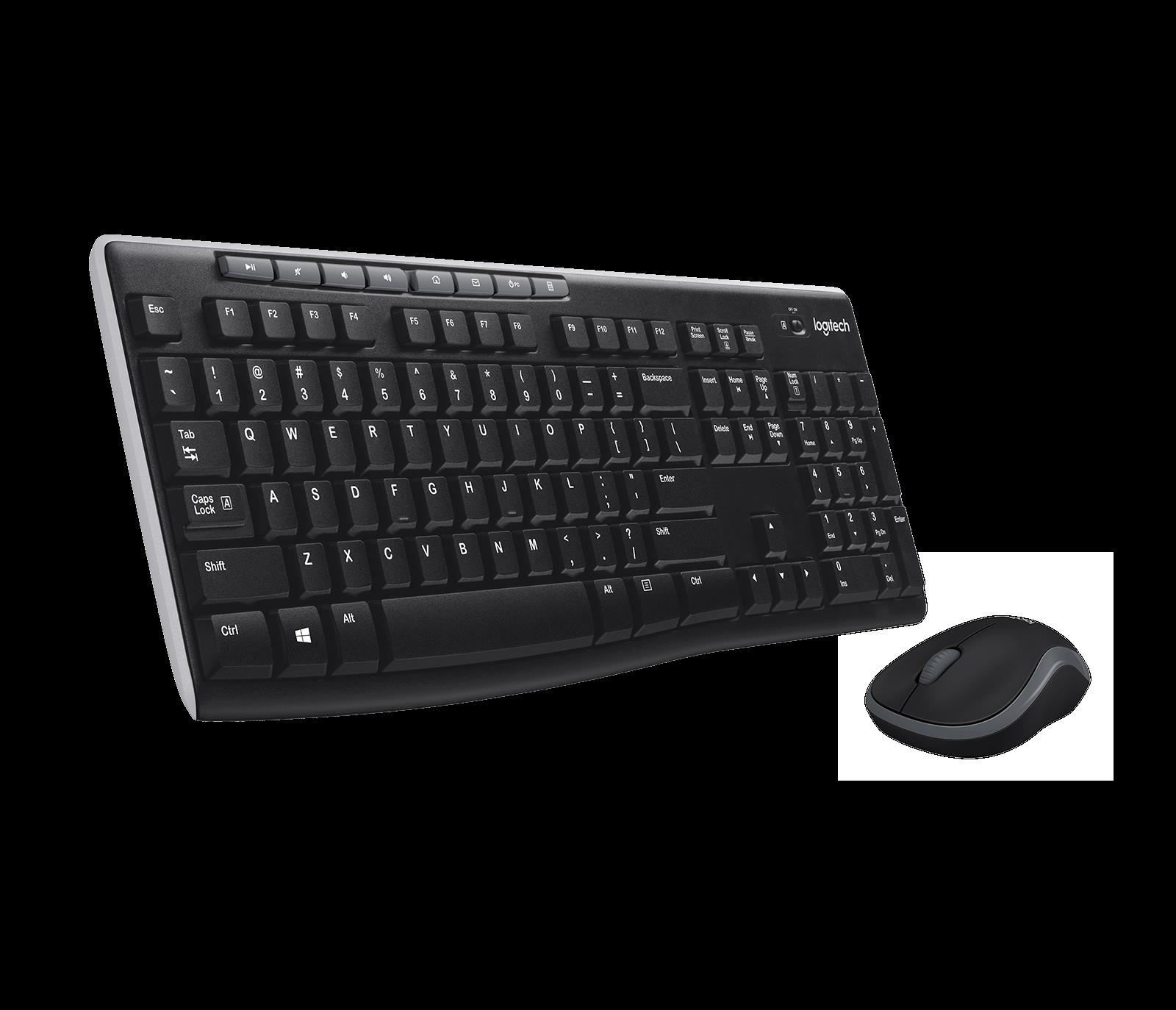 Logitech MK270 Wireless Combo for Education with Protective Keyboard Cover (920-010028)