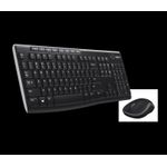 Logitech MK270 Tastatur RF Wireless Deutsch Schwarz (920-010028)