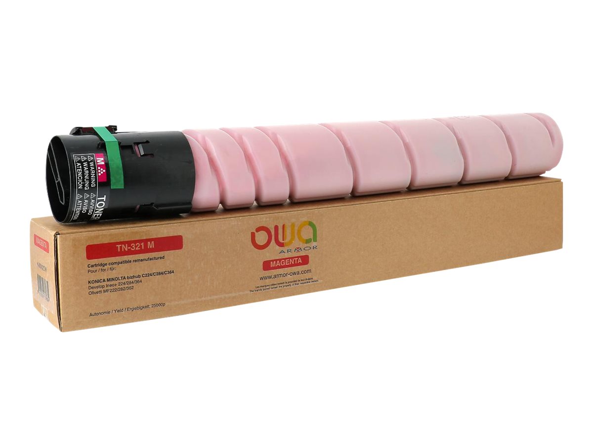 OWA Tonerpatrone K40002OW kompatibel zu Konica Minolta TN-321M Magenta
