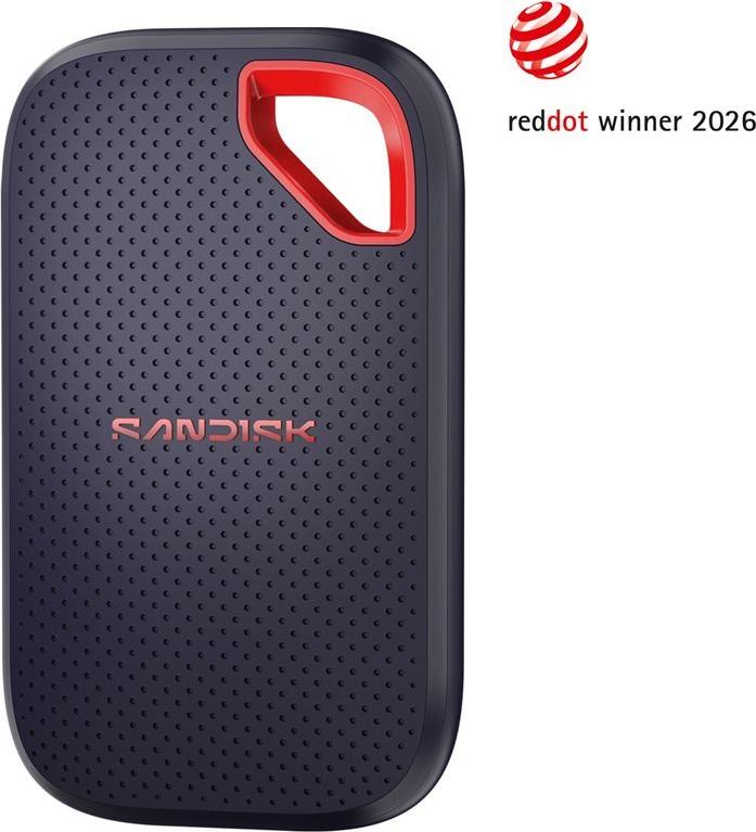 SanDisk Extreme Portable SSD V3 2 TB USB-C 3.2 Gen 2x2 2000 MB/s Rot, Blau