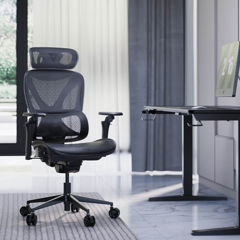 ThunderX3 XTC Pro 360 Ergonomischer Gaming-Stuhl Schwarz