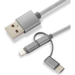 CoreParts 3-in-1 adapters Charging cable (MOBX-ACC-003)