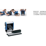 trodat Tampon à texte Printy Typo 4911T, 3 lignes (B4911T)