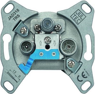 Jultec Antennensteckdose JAD318TRS3-Loch 18dB diodenentkoppelt (JAD318TRS)