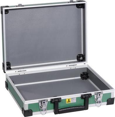 allit Utensilien-Koffer "AluPlus Basic", Größe: L, grün Volumen: 35 Liter, Alu-Rahmen mit Kunststoff-Applikationen, - 1 Stück (424130)