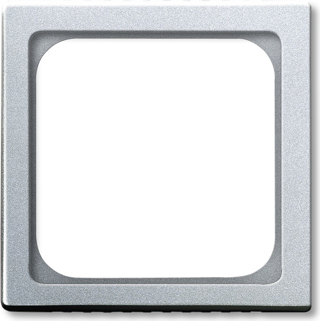 Busch Jaeger 1710-0-3677 Wandplatte/Schalterabdeckung Aluminium (1710-0-3677)