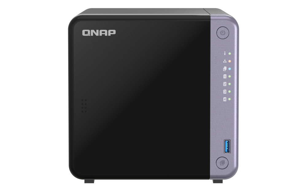 QNAP TS-432X-4G Tower-NAS 4-Bay 4 GB RAM Schwarz