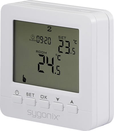 Sygonix SY-6805680 SY02B05RF Funk-Raumthermostat Aufputz Wochenprogramm 1 St. (SY-6805680)