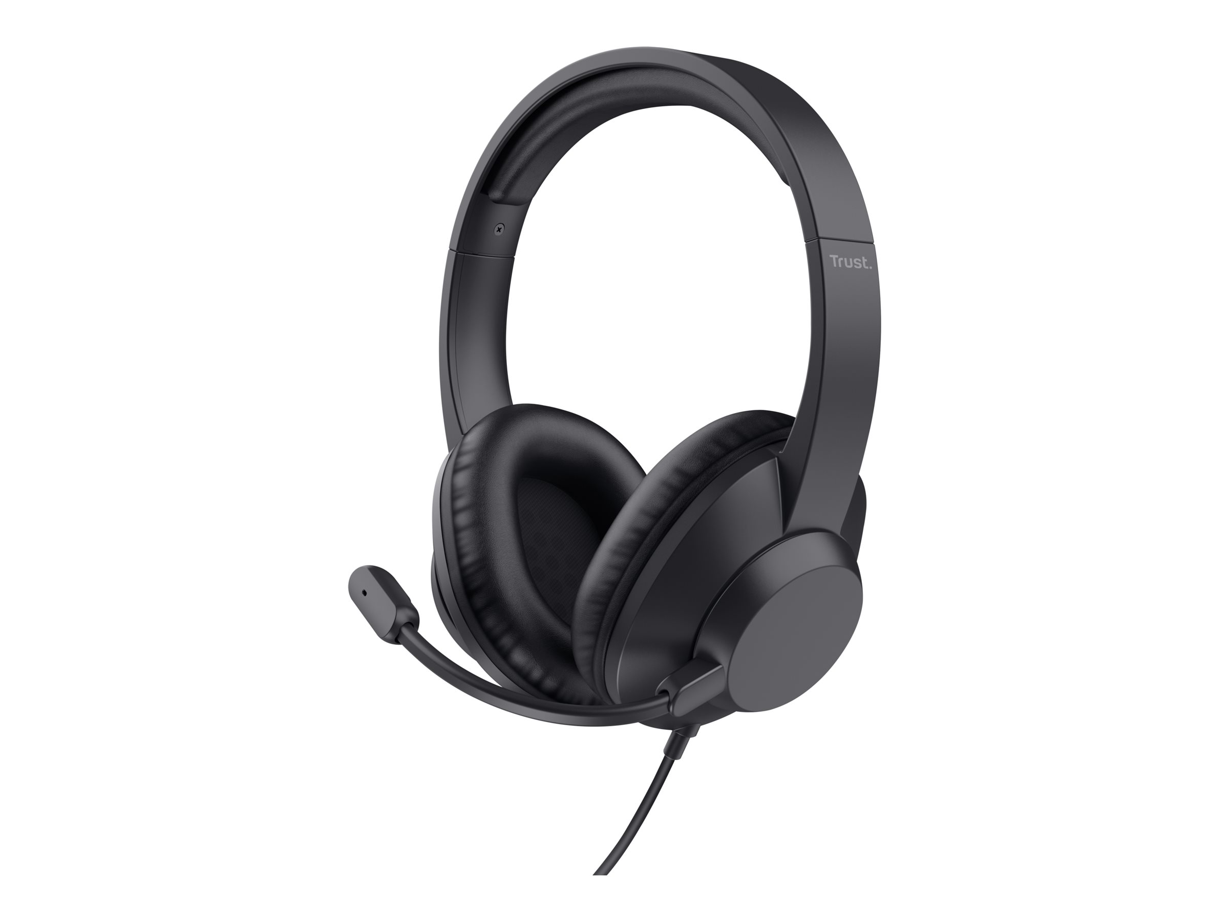 Trust Ayda Max Headset On-Ear USB-C Schwarz