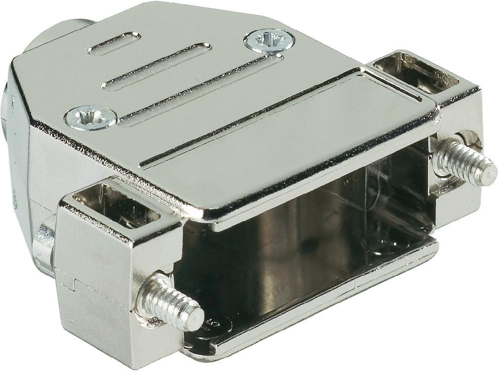 Harting D-SUB Gehäuse Polzahl: 37 Kunststoff, metallisiert 180 ° Silber 09 67 037 0443 1 St. (09 67 037 0443)