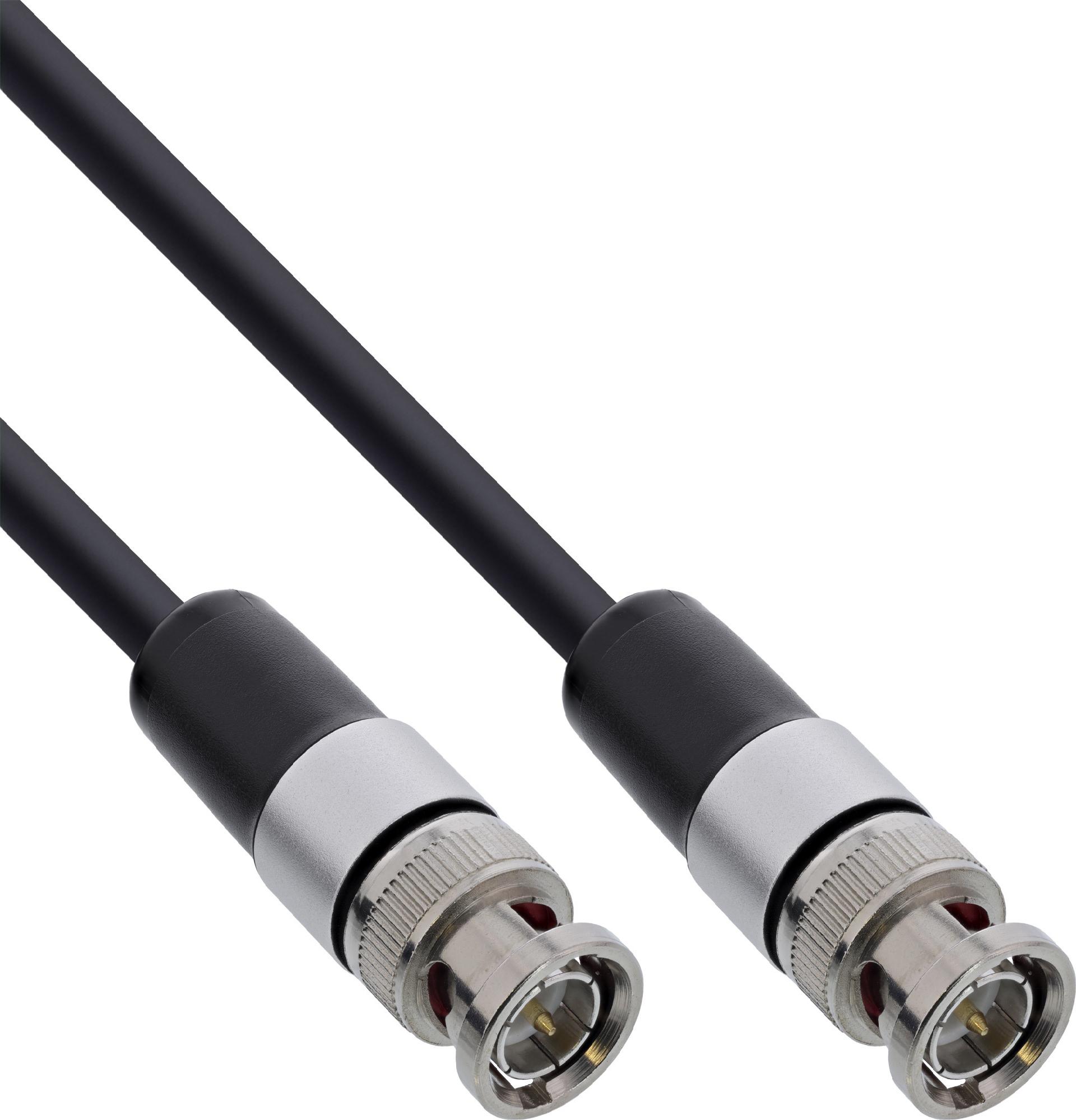 InLine® BNC Videokabel, 12G-SDI, 4K60Hz, 75 Ohm, 5m (10805S)