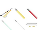 C.K Einziehstange "MightyRod PRO GLO", Durchmesser 6 mm phosphoreszierend, Länge: 1 m, vernickelt, splitterfrei, - 1 Stück (T5432)