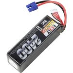 Reely Modellbau-Akkupack (LiPo) 14.8 V 2400 mAh Zellen-Zahl: 4 20 C Softcase EC3 (RE-7853466)