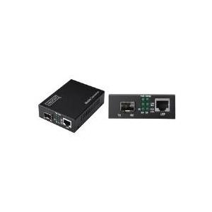 Assmann Digitus Media Converter. SFP 10/100/1000Base-T to SFP Open Slot. Incl. PSU Without SFP Module (DN-82130)