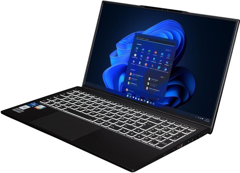 bluechip TRAVELline B15W58 15,6" Intel Core i7 16 GB RAM 1 TB SSD Black