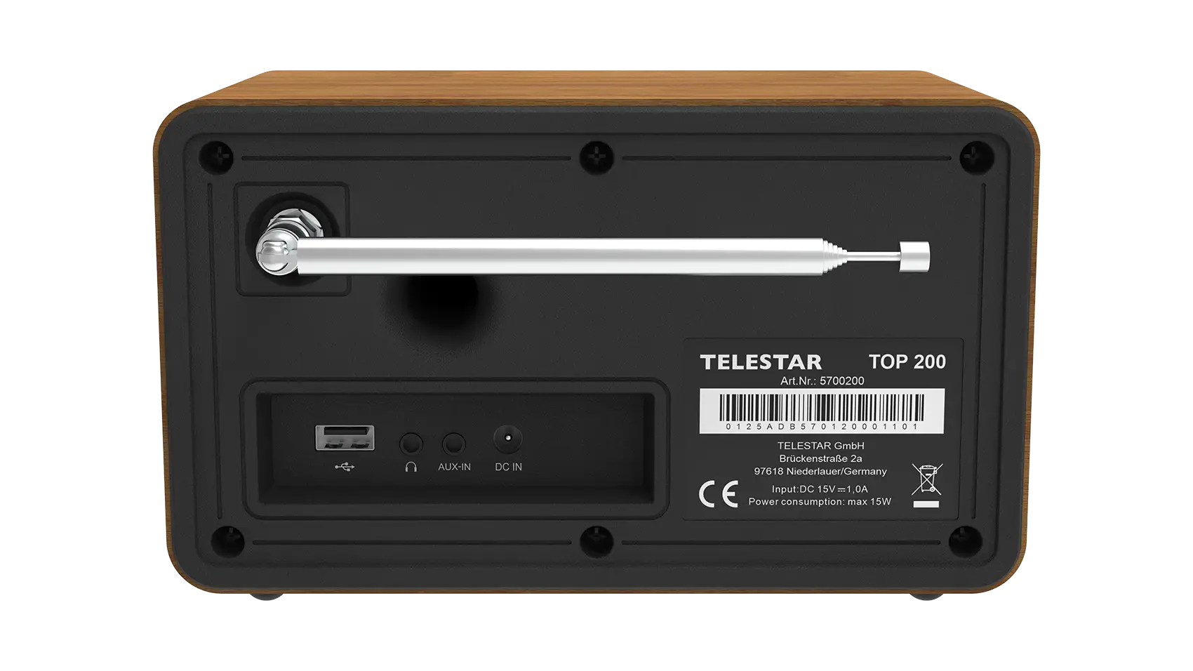Telestar TOP 200 Holz Multifunktionsradio DAB+ FM