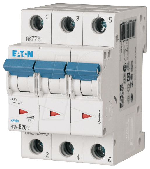 Eaton Leitungsschutzschalter (PLSM-C20/3-MW)