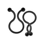 InLine® Kabelbinder Twist 26-30mm, schwarz, 10stk. (59966L)