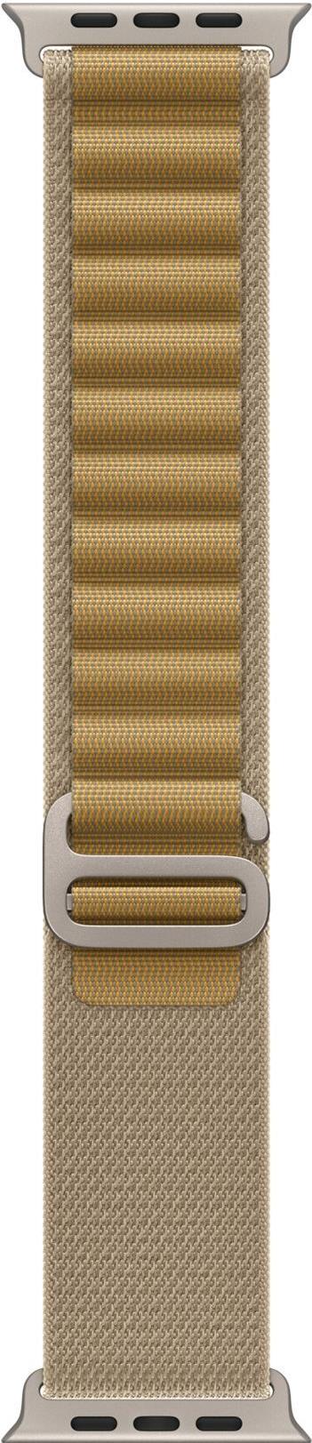 Apple 49mm Tan Alpine Loop - Small - Natural Titanium Finish (MXN13ZM/A)