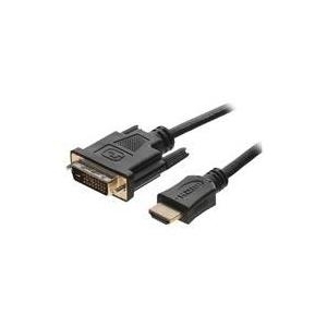 Helos Adapterkabel HDMI männlich zu DVI-D männlich (118860)