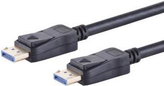 MicroConnect 8K DisplayPort 2.0 Cable 0.5m Black (MC-DP-8K-050V2.0B)