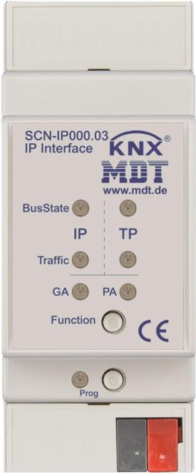 MDT SCN-IP000.03 mit Email und Zeitserverfunktion und KNX (SCN-IP000.03)