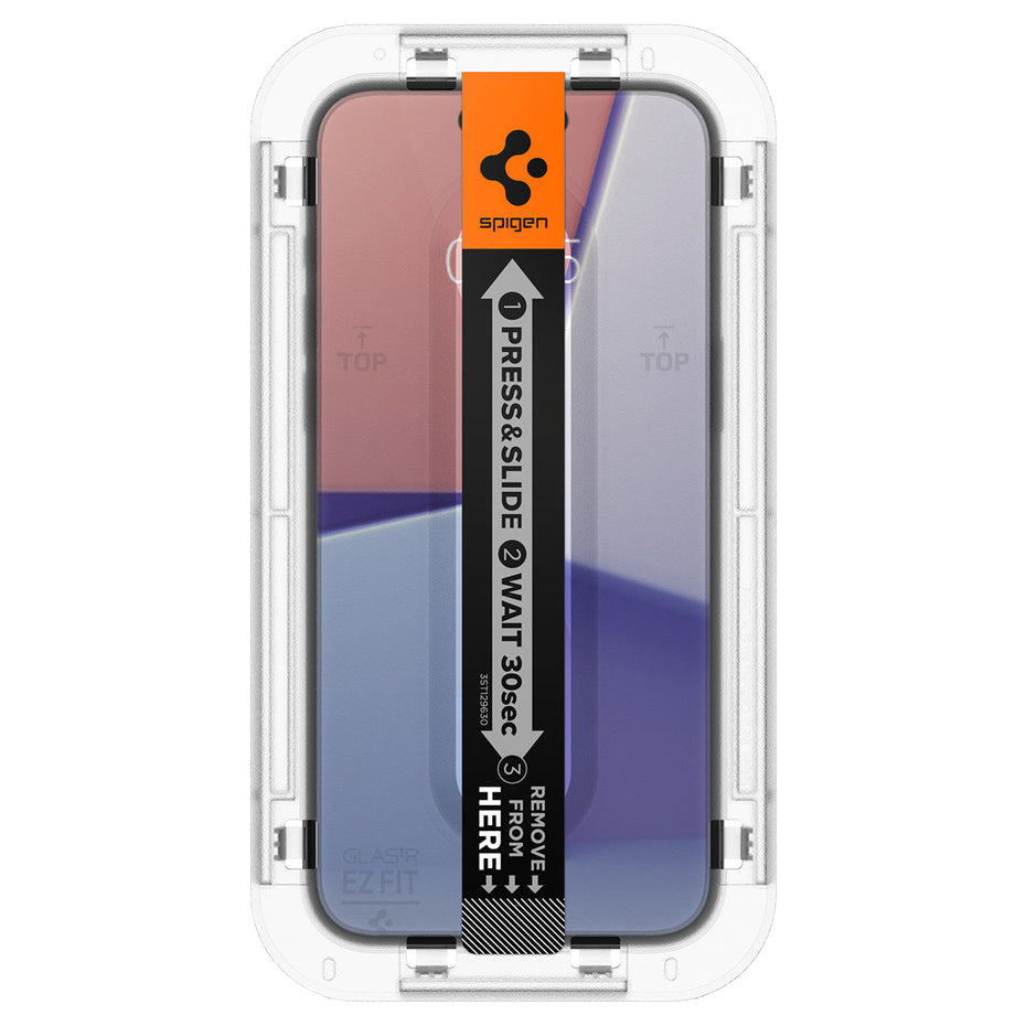 Spigen Glas.tR EZ Fit HD Bildschirmschutz Transparent