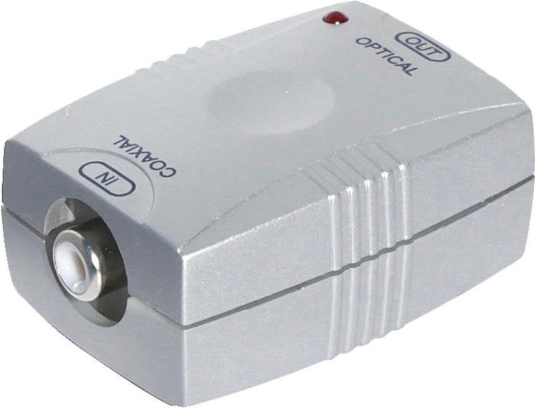 Digitaler Audio Signal Wandler, In Cinch - Out Toslink *shiverpeaks basic* (BS69115)