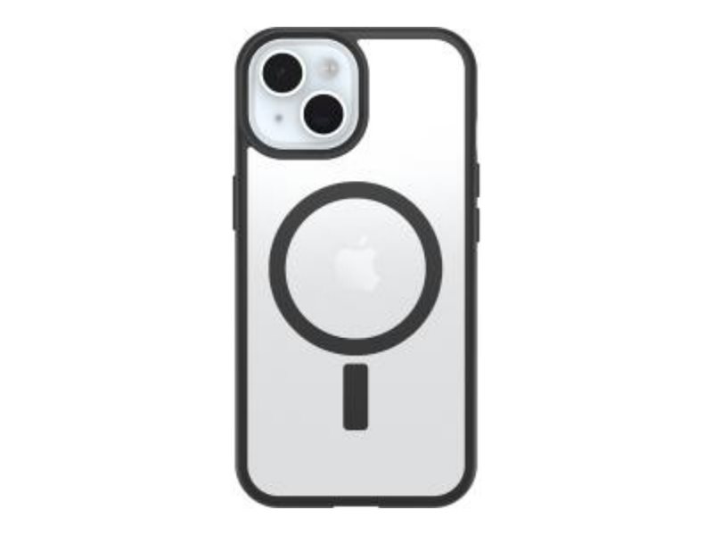OtterBox React MagSafe Schutzhülle iPhone 16e/15/14/13 Black Crystal