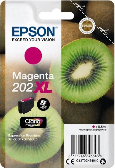 Epson 202XL 8,5 ml XL (C13T02H34010)