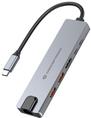 Conceptronic Dock 6-in-1 USB-C->HDMI 2xUSB-A USB-C GbE 140W (DONN29G)