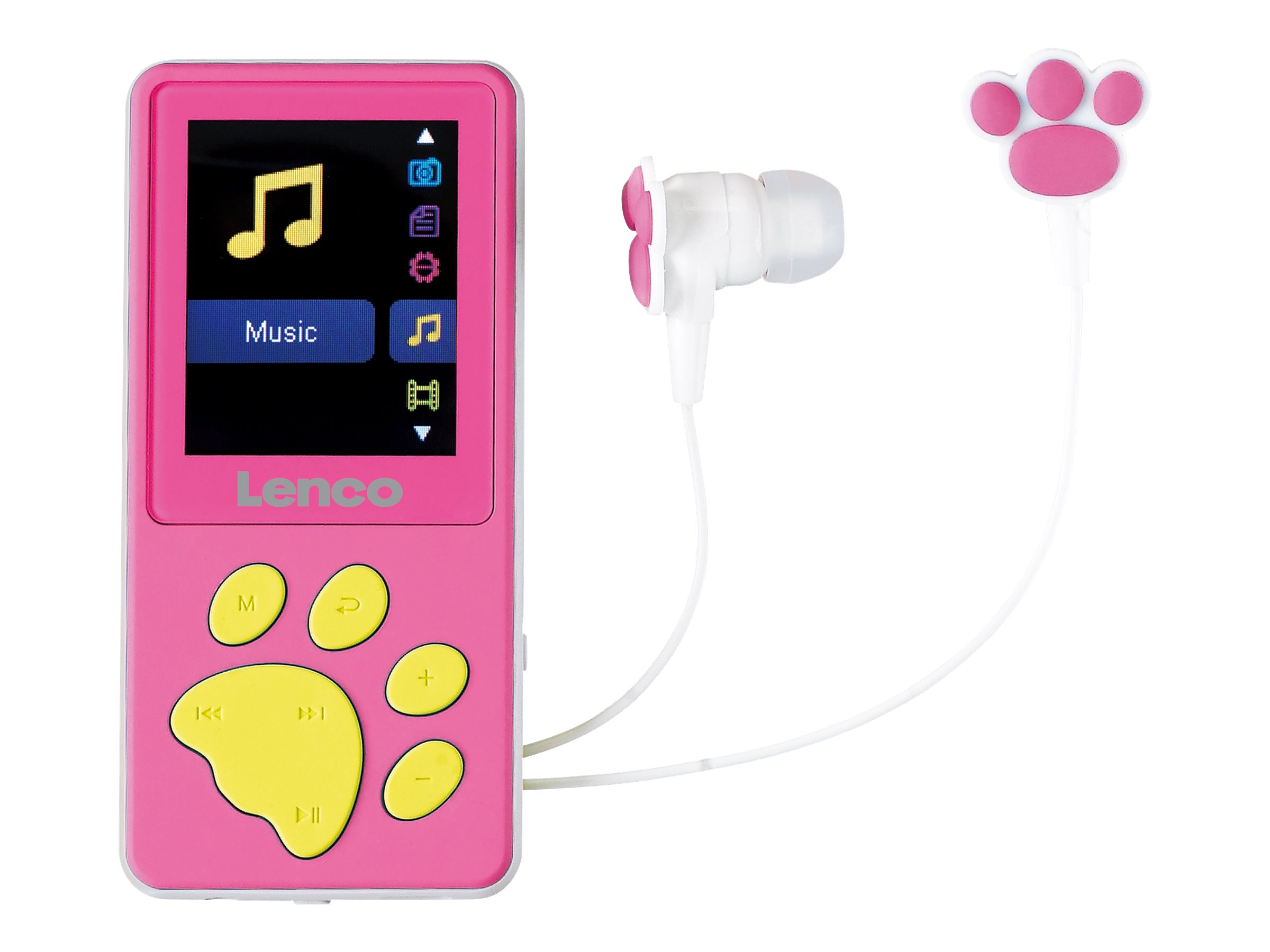 Lenco XEMIO-560PK MP3-/MP4-Player 8 GB Pink