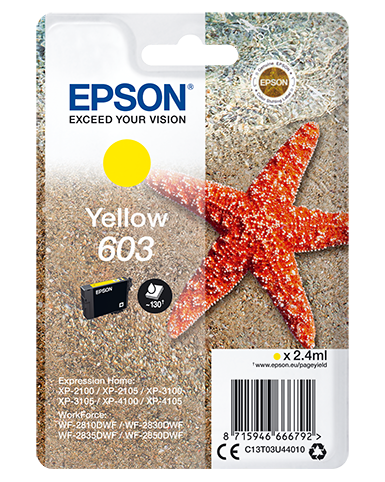 Epson 603 2,4 ml Gelb (C13T03U44020)