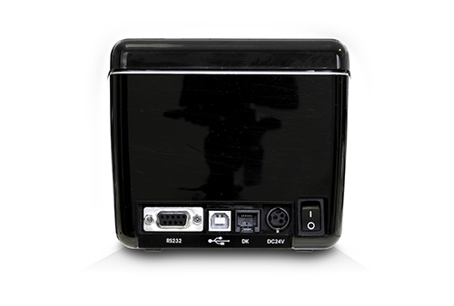CUSTOM Q3X Belegdrucker Thermodirekt 203 dpi 80 mm mit Cutter USB RS-232 Schwarz