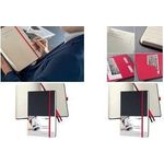 sigel Notizbuch Conceptum, DIN A5, liniert, schwarz/rot 148 x 213 mm, Red Edition, edle Softwave-Struktur, Hardcover - 1 Stück (CO663)