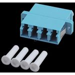 EFB-Elektronik Kupplung LC Quad OM3 einteilig, aqua, Keramikhülse, SC Duplex Hersteller: EFB Elektronik (53355.32)