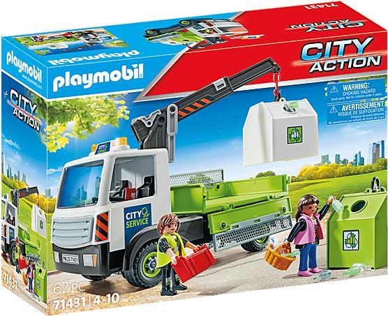 Playmobil City Action Altglas-LKW mit Container (71431)