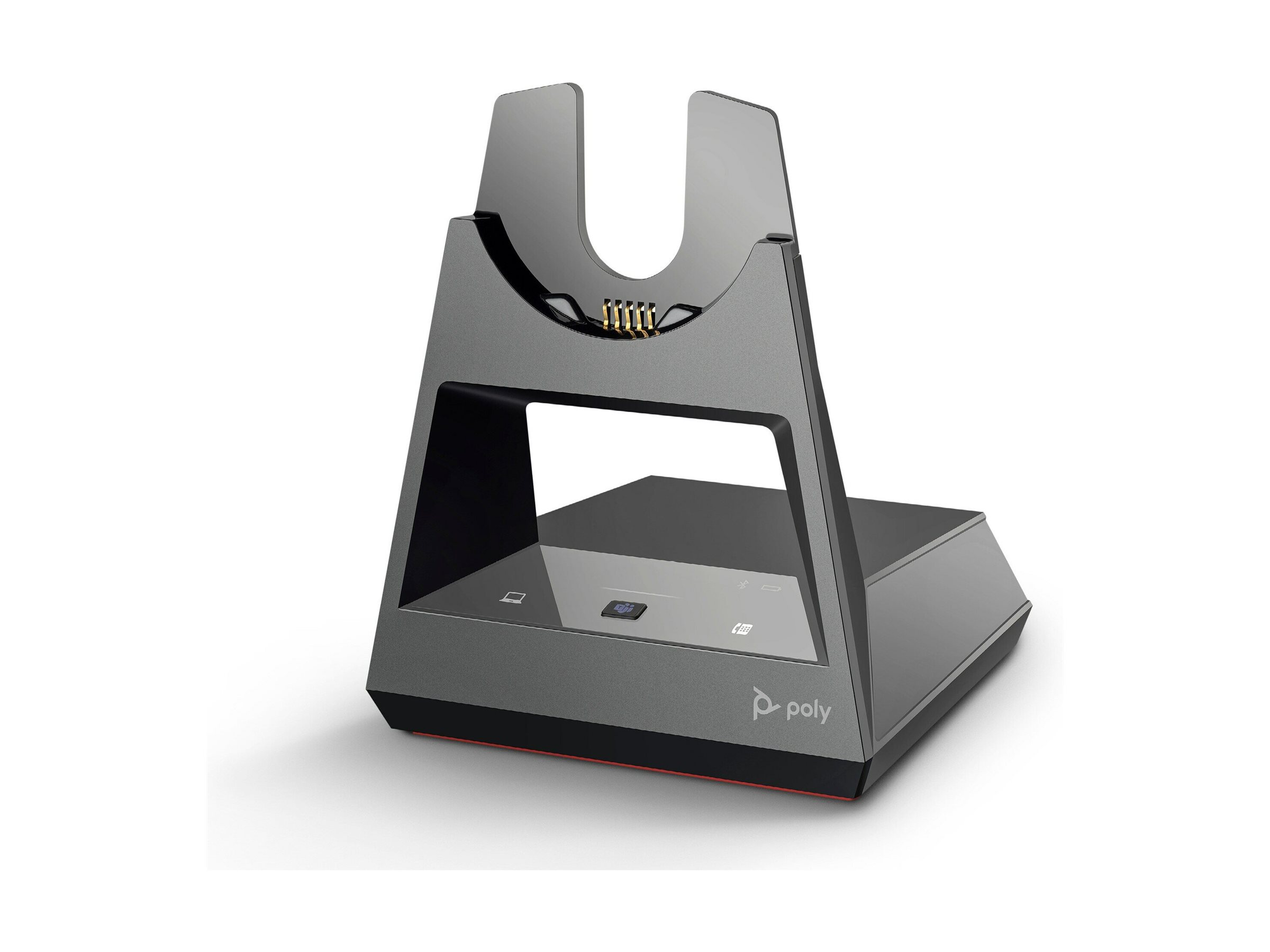 Poly Voyager Office Basisstation für drahtloses Headset Schwarz