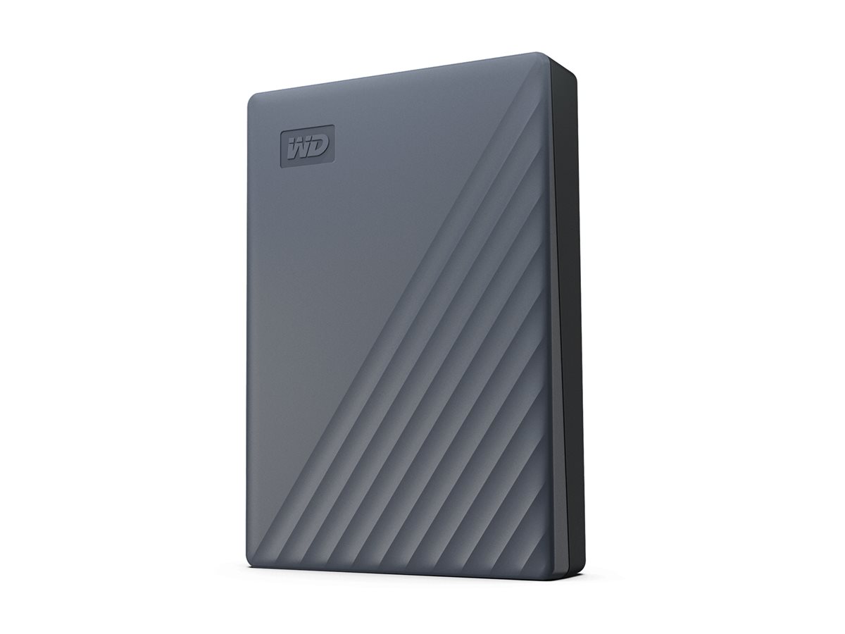 WD My Passport WDBY3J0060BGY 6 TB USB 3.2 Gen 1 Silikongrau