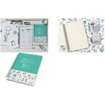 sigel Spiral-Notizbuch Jolie "SKETCH Book", DIN A5, mint Dot-Lineatur, 162 x 215 mm, 120 g/qm weißes Papier, Spiral - 1 Stück (JN698)