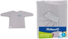 Pelikan Malschürze unisex, grau, mit Klettverschluss aus 100 % Polyester, Größe: L (7 (400197411)