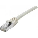 Patchkabel S/FTP, PiMF, Cat.6A, grau, 1,5 m Kategorie: Cat.6A Class EA (2x RJ45), Rohmaterial: KabelCat.7 Rohkabel (858602)