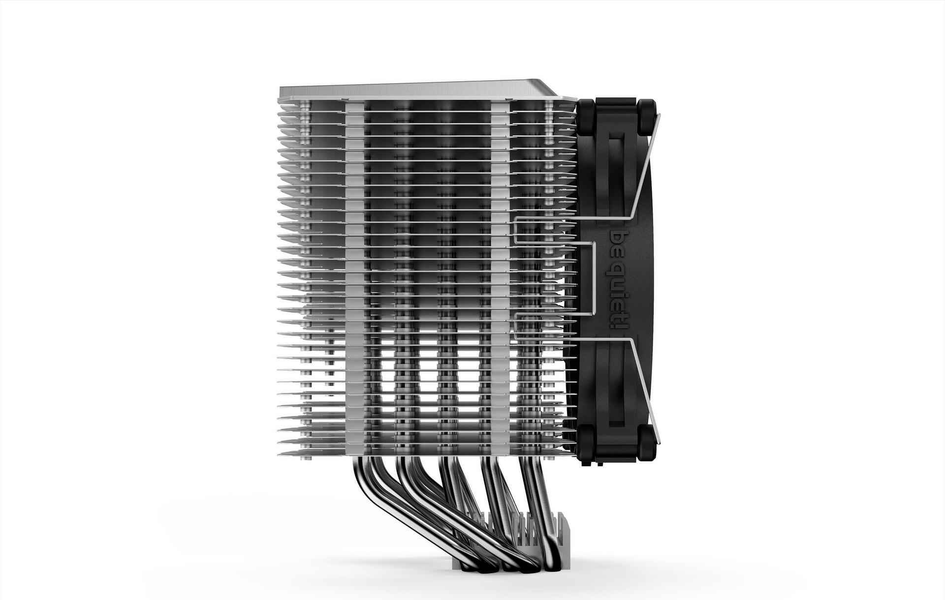 be quiet! Shadow Rock 3 Prozessor-Luftkühler 190W TDP 120 mm Schwarz, Silber